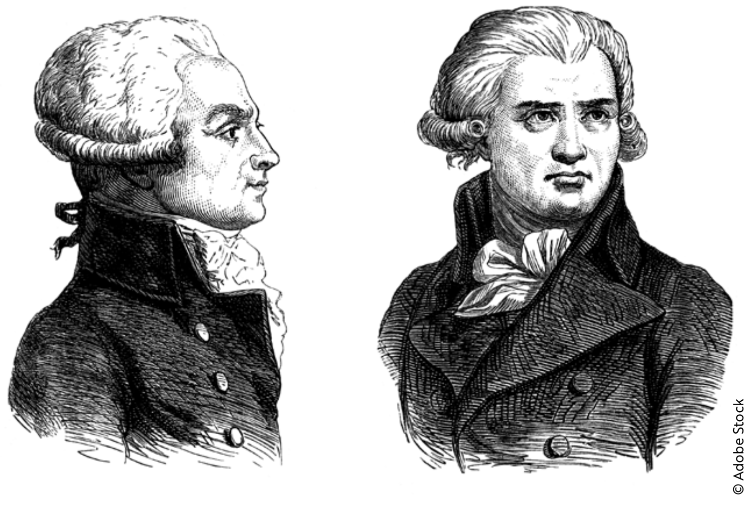 Maximilien de Robespierre, avocat et homme politique français (1758-1794).